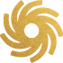 logotipo sol dourado